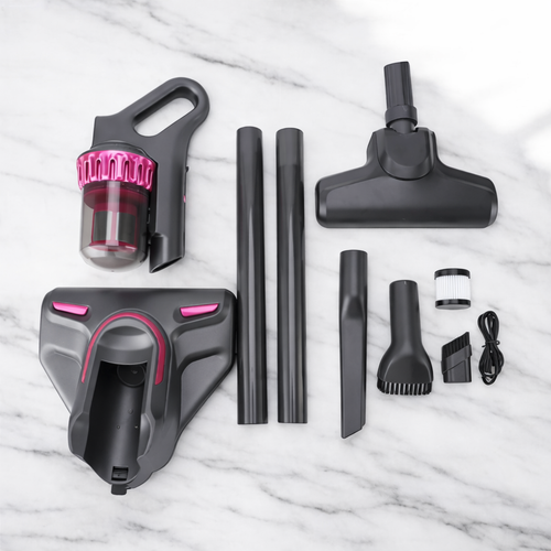 Aspirator Fara Fir 4 in 1 Anti-Acarieni - Saltele, Tapiterie Auto, Pardoseli