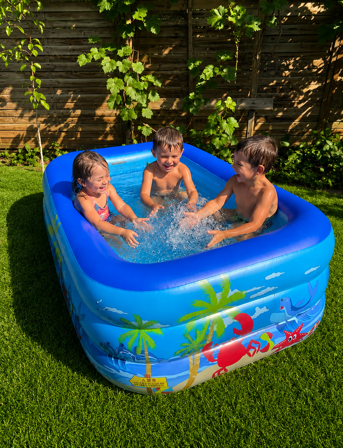 Piscinǎ gonflabilǎ pentru copii + CADOU SURPRIZǍ