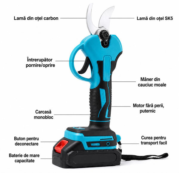 Foarfecă Electrică cu acumulator